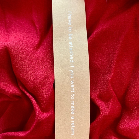 Reformation Loire Dress in Cherry Sz 4 NWT - Picture 6 of 9